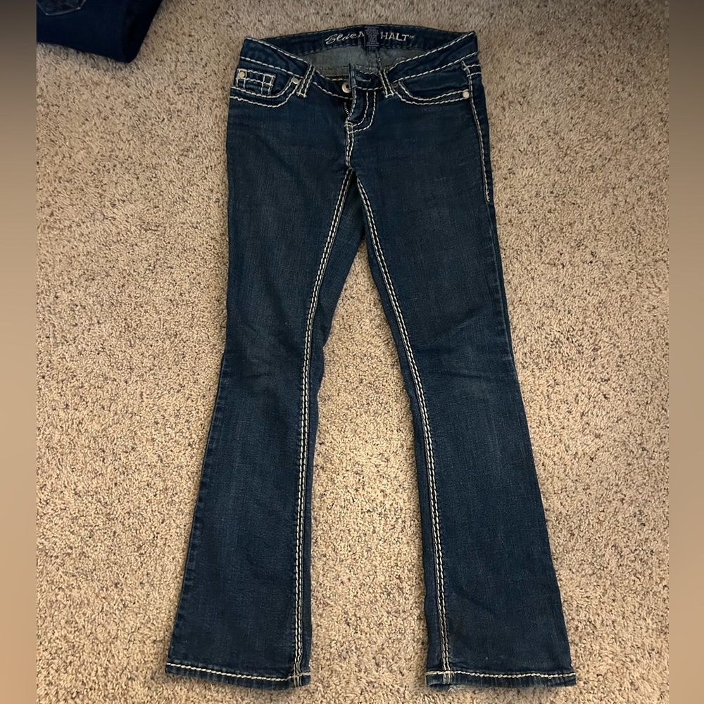 Blue asphalt jeans